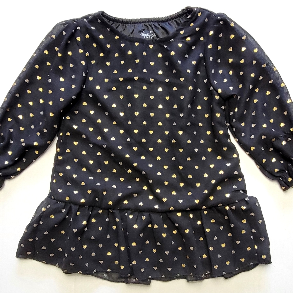 RENE ROFE BABY 18m Girls Heart Print Dress